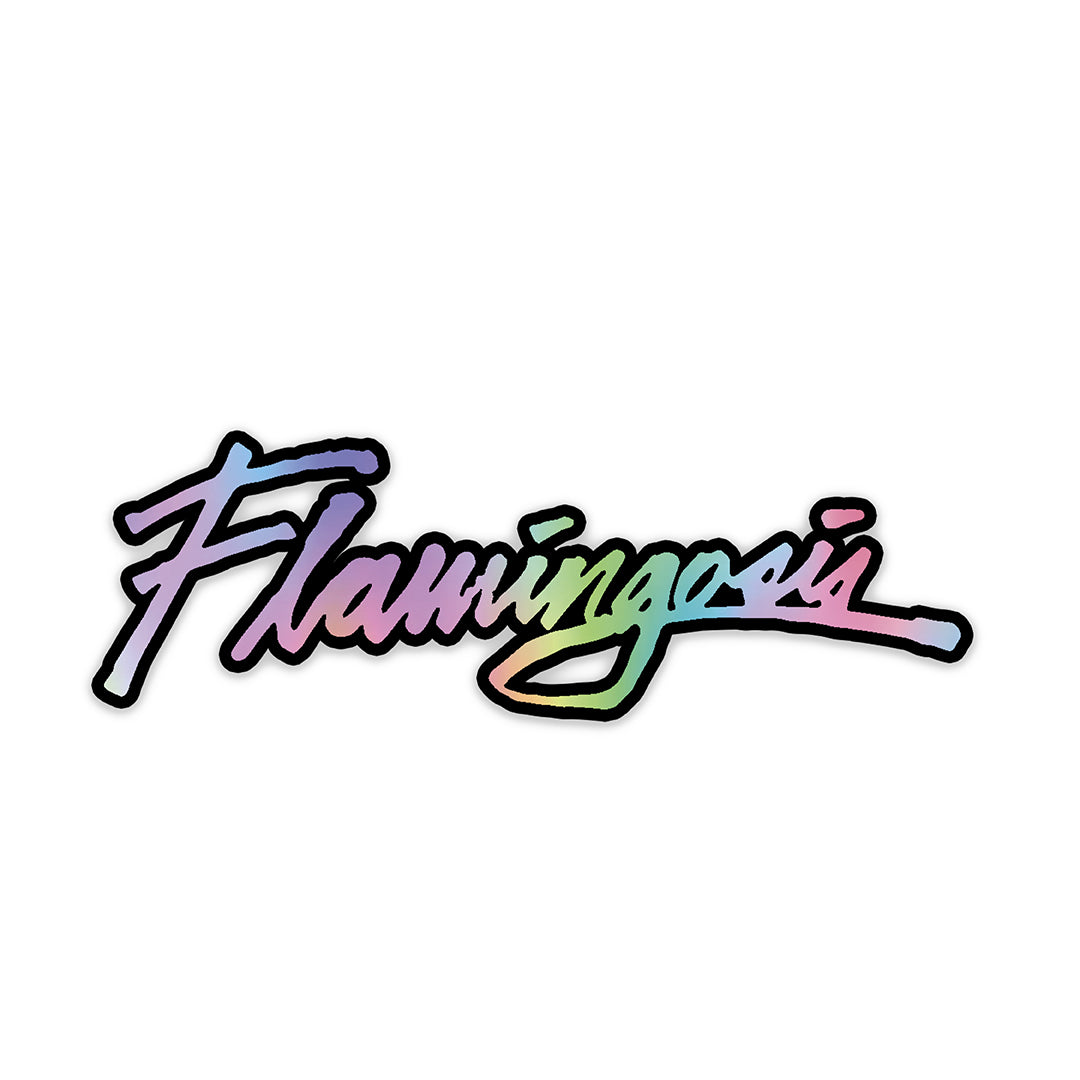 FLAMINGOSIS HOLOGRAPHIC STICKER